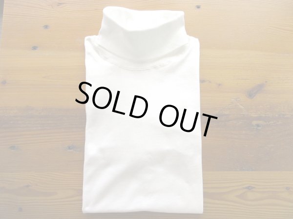 画像1: LIFEWEAR    Turtle Neck  Long Sleeve       White (1)