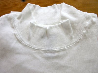 画像2: LIFEWEAR    Mock Neck  Long Sleeve       White