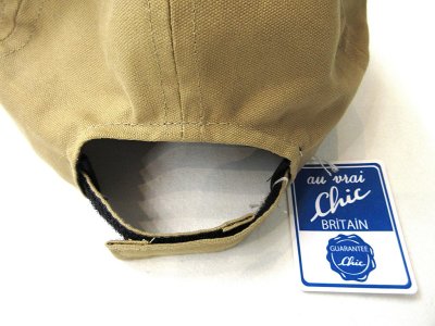 画像2: Au Vrai Chic Britain Fold Brim Baseball Cap Brisbane moss Eliot twill Camel