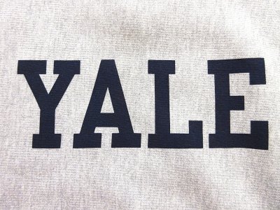画像2: CHAMPION REVERSE WEAVE TRUE TO ARCHIVES クルースウェット YALE (シルバーグレー×ネイビー)