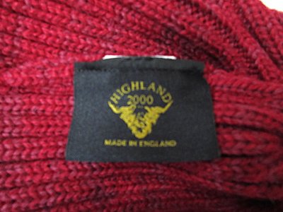 画像2: ハイランド２０００　アルパカ/ブリティッシュウール　ショートレングス　ワッチキャップ    PORT