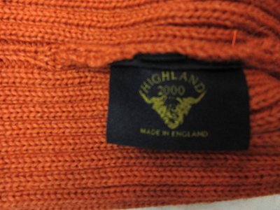 画像2: ハイランド２０００　ブリティッシュウール　ショートレングス　ワッチキャップ     LIPSTICK