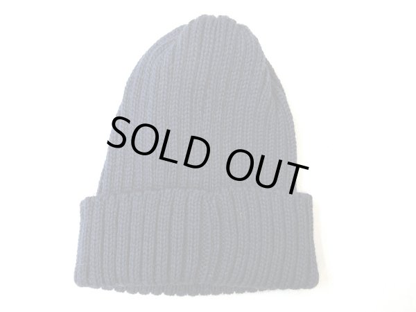 画像1: ハイランド２０００　ブリティッシュウール　ショートレングス　ワッチキャップ     NAVY (1)