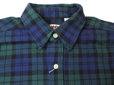 画像2: CAMCO L/S ダブルフェイス フランネルシャツ 　　　ブラックウォッチ