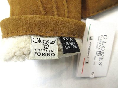 画像2: GLOVES FORINO MEN’S シープスキングローブ CHESTNUT