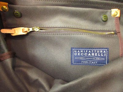 画像2: MANIFATTURA CECCARELLI LAPTOP BACKPACK OLIVE