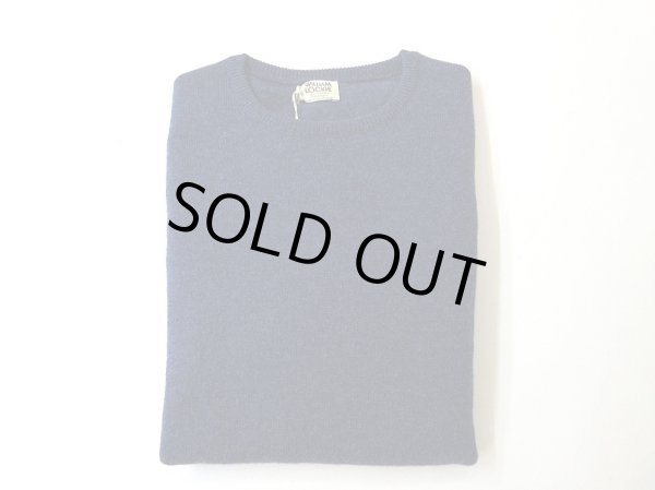 画像1: ウィリアムロッキー 　ラムウール   クルーネックセーター　    ASTRA (1)