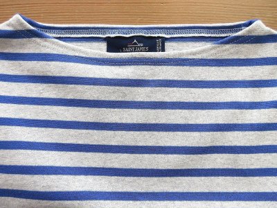 画像3: セントジェームス ウエッソン ボーダー GRIS CLAIR/MER