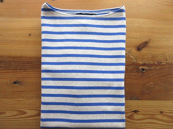 画像1: セントジェームス  　ウエッソン ボーダー　 　GRIS CLAIR/MER (1)