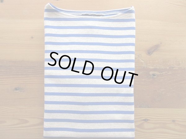 画像1: セントジェームス  　ウエッソン ボーダー　 　GRIS CLAIR/MER (1)