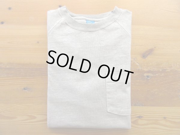 画像1: GOOD ON　L/S HVY RAGLAN ポケットTEE                 P-ASH (1)