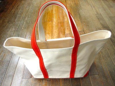 画像1: L.L.Bean BOAT AND TOTE OPEN-TOP Large Orange