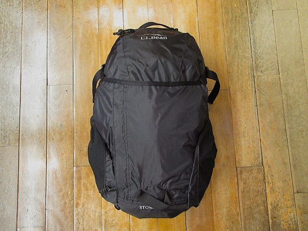 画像1: L.L.Bean     Stowaway Pack        BLACK (1)
