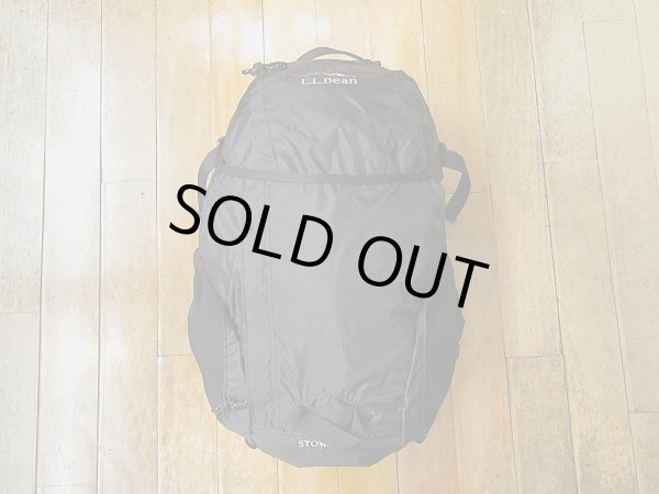 画像1: L.L.Bean     Stowaway Pack        BLACK (1)