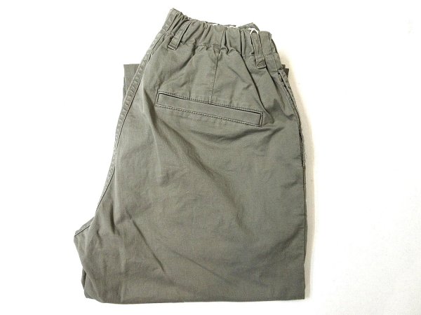 画像1: FOB FACTORY    F0549 ST TWILL EASY PANTS 　　    IVY (1)