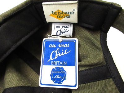 画像3: Au Vrai Chic Britain Fold Brim Baseball Cap　　　Brisbane moss Eliot twill     LOVAT