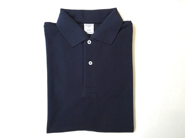 画像1: ＡＧＲＥＡＢＬＥ　半袖ポロシャツ　　　Navy (1)
