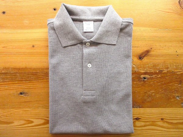 画像1: ＡＧＲＥＡＢＬＥ　半袖ポロシャツ　　　Ash Chine(杢グレー) (1)