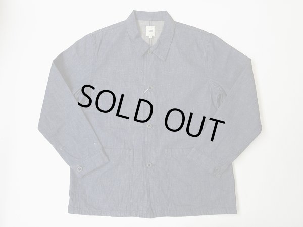画像1: FOB FACTORY　 F2447-WA    DENIM COVER ALL　  　 One washed (1)