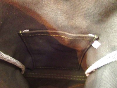 画像3: HERITAGE LEATHER　   　CANVAS SACOCHE BAG W/LEATHER STRAP　　　OLIVE