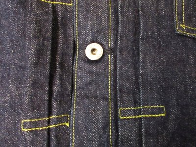 画像1: FOB FACTORY　F2460 DENIM BLOUSE (大戦モデル)    WA