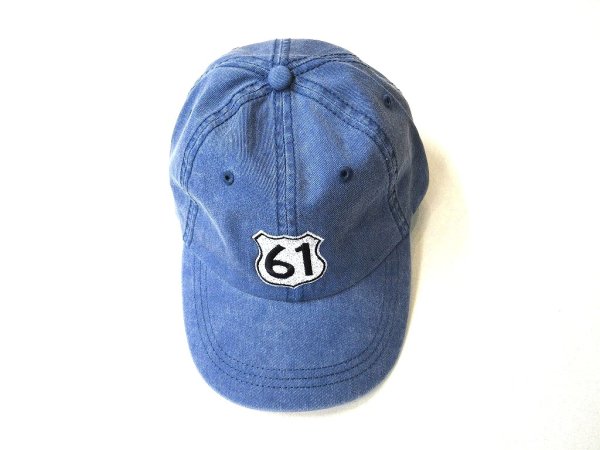 画像1: BLUESCENTRIC    HIGHWAY 61 CAP        PIGMENT BLUE (1)
