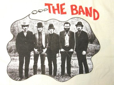 画像2: BLUESCENTRIC    半袖プリントリンガーTシャツ　　The Band Bubble     　Natural