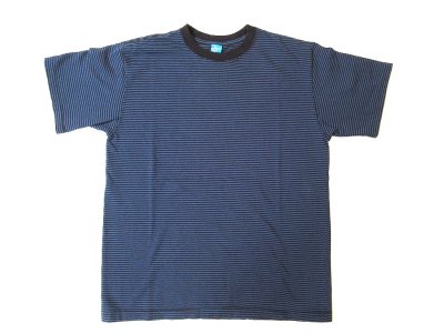 画像1: Good On  SS ミニストライプ　クルーTシャツ　　DEEPLAGOON