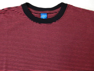 画像2: Good On  SS ミニストライプ　クルーTシャツ　　FLAMINGO