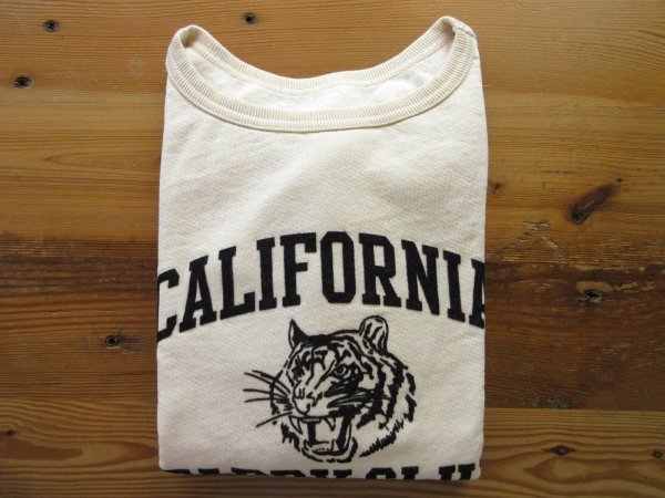 画像1: MIXTA    　S/S プリント スウェット　　　　TABBY CAT(Natural) (1)