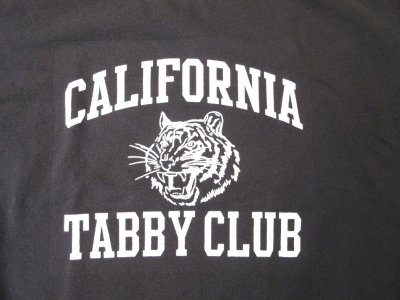 画像2: MIXTA    　S/S プリント スウェット　　　　TABBY CAT（Vintage Black)　　