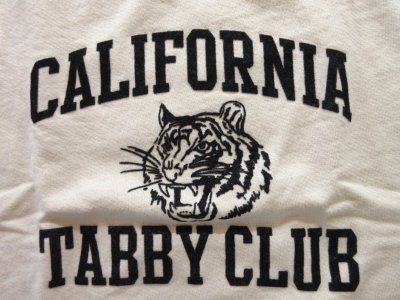 画像2: MIXTA    　S/S プリント スウェット　　　　TABBY CAT(Natural)