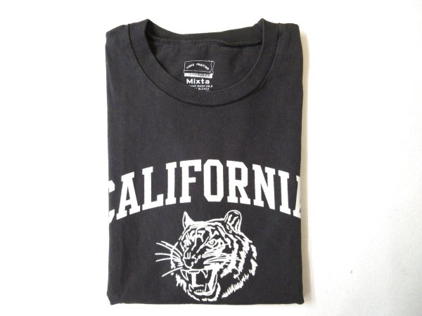 画像1: MIXTA 2025 SSプリントTシャツ　  TABBY CAT       Vintage Black (1)