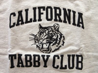 画像2: MIXTA    　S/S プリント スウェット　　　　TABBY CAT（Ash)　　