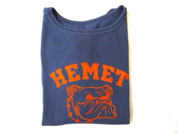 画像1: MIXTA    　S/S プリント スウェット　　　　HEMET(Night Ocean) (1)