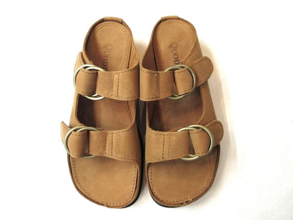 画像1: QUODDY TRAIL MOCCASIN　　LEWISTON　　  PEANUT LEATHER (1)