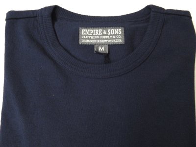 画像2: EMPIRE & SONS   S/S POCKET TEE        US AMERICAN  DRY JERSEY       DARK NAVY