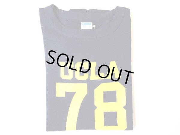 画像1: CHAMPION   　TRUE TO ARCHIVES  　    1/4 FOOT BALL T-SHIRT    　　ネイビー (1)
