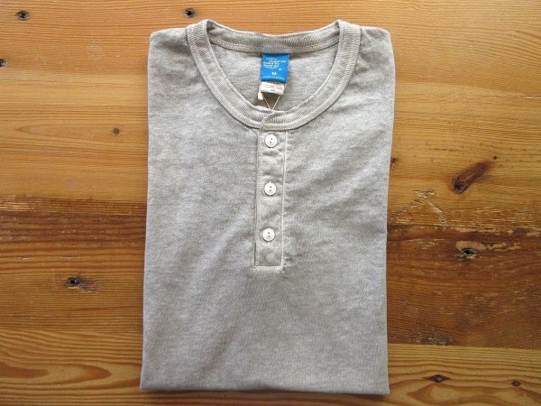 画像1: Good On 半袖ヘンリーTシャツ　     　P-ASH (1)