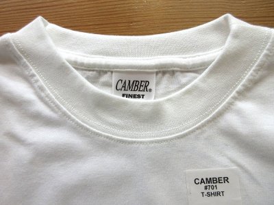 画像3: CAMBER S/S ロゴプリントTシャツ WHITE
