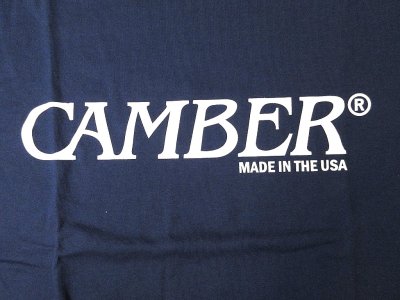 画像2: CAMBER S/S ロゴプリントTシャツ NAVY