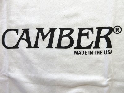 画像2: CAMBER S/S ロゴプリントTシャツ WHITE