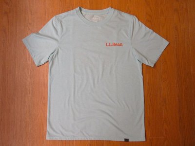 画像2: L.L.Bean Men's Technical Fishing Graphic Tee Pale Turquoise