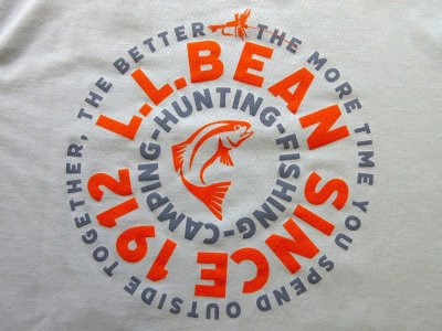 画像3: L.L.Bean Men's Technical Fishing Graphic Tee Pale Turquoise