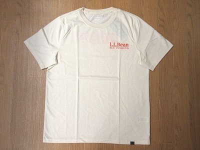 画像2: L.L.Bean Men's Technical Fishing Graphic Tee Antique White