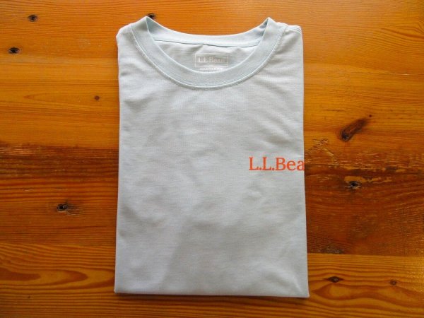画像1: L.L.Bean   　Men's Technical Fishing Graphic Tee       　　　Pale Turquoise (1)