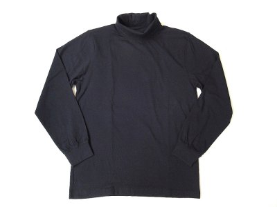 画像1: L.L.Bean Men's Japan Fit Carefree Unshrinkable Turtleneck Black