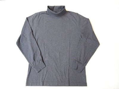 画像1: L.L.Bean Men's Japan Fit Carefree Unshrinkable Turtleneck Charcoal Heather
