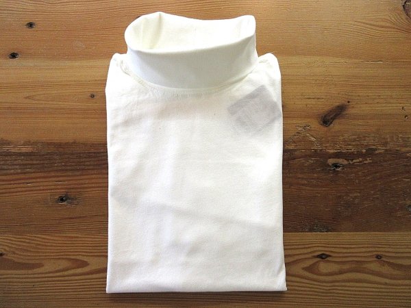 画像1: L.L.Bean   　Men's Japan Fit Carefree Unshrinkable Turtleneck          White (1)