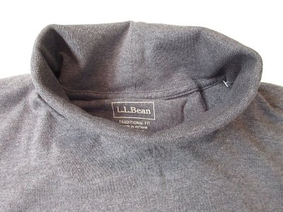 画像3: L.L.Bean Men's Japan Fit Carefree Unshrinkable Turtleneck Charcoal Heather